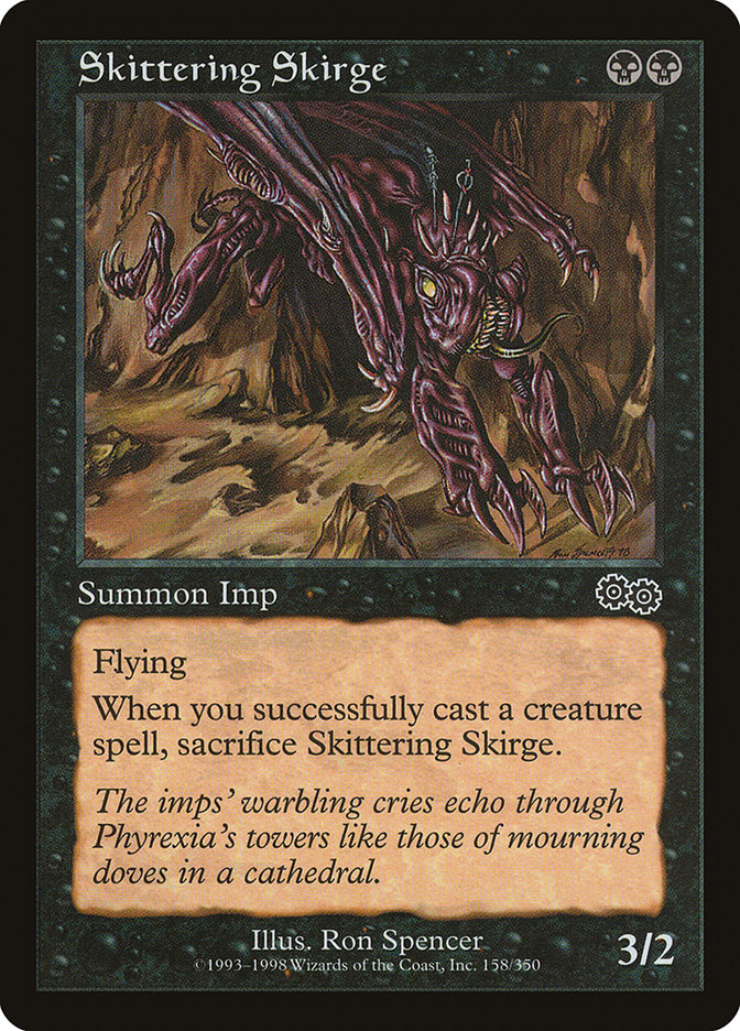 Skittering Skirge [Urza's Saga] | Total Play