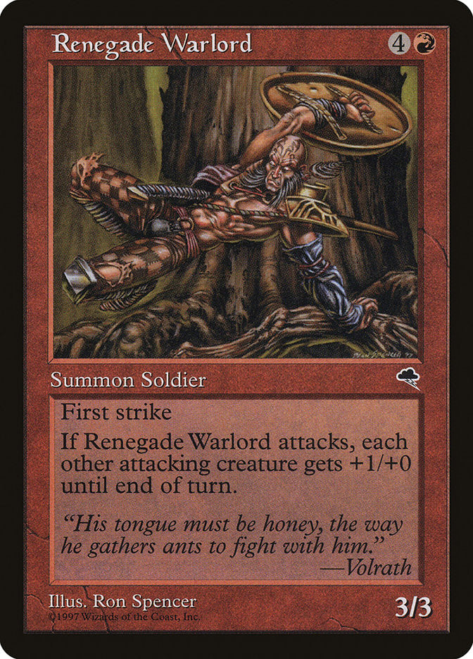 Renegade Warlord [Tempest] | Total Play