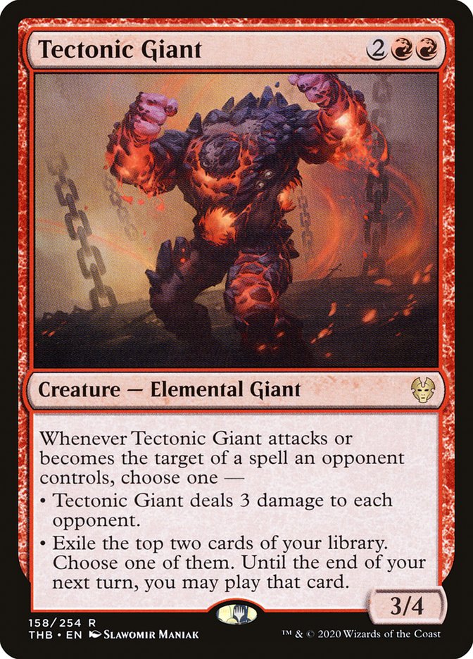 Tectonic Giant [Theros Beyond Death] | Total Play