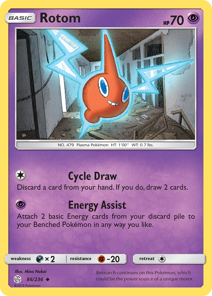 Rotom (86/236) [Sun & Moon: Cosmic Eclipse] | Total Play