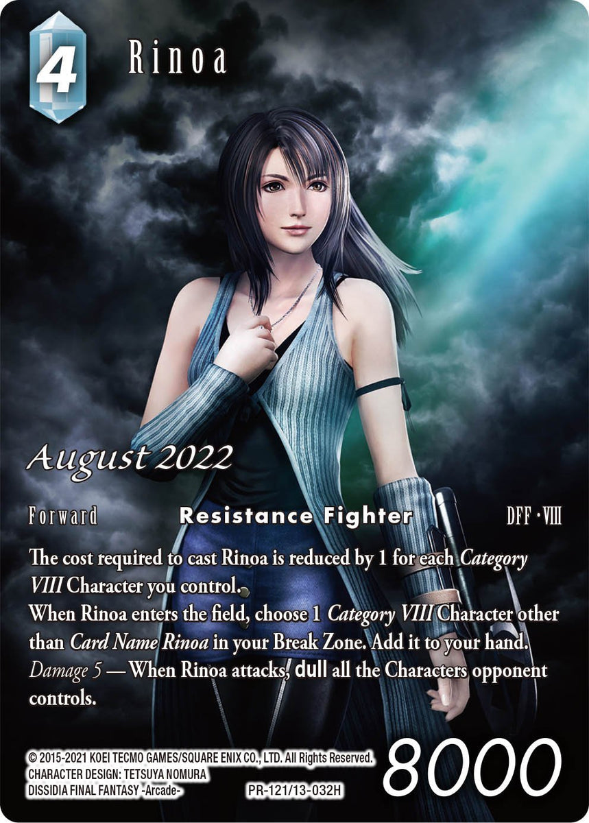 Rinoa (Full Art) (August 2022) [Opus XIII Promo Cards] | Total Play
