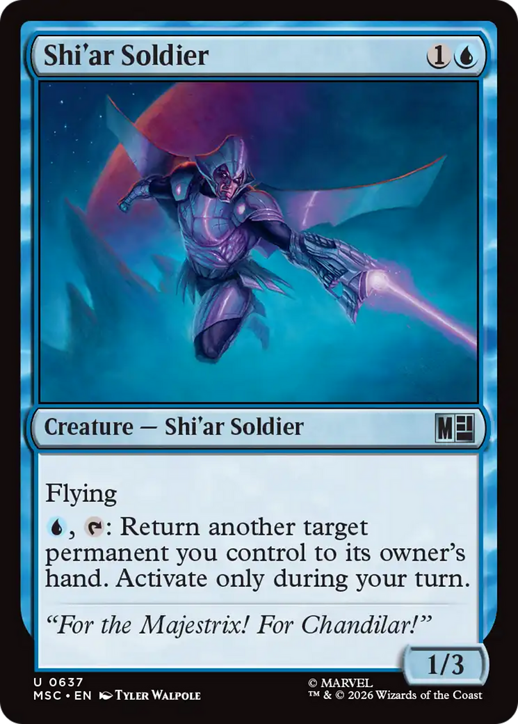 Shi'ar Soldier [Marvel Super Heroes Commander] | Total Play