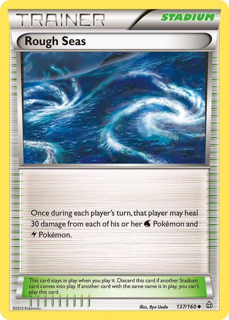 Rough Seas (137/160) [XY: Primal Clash] | Total Play