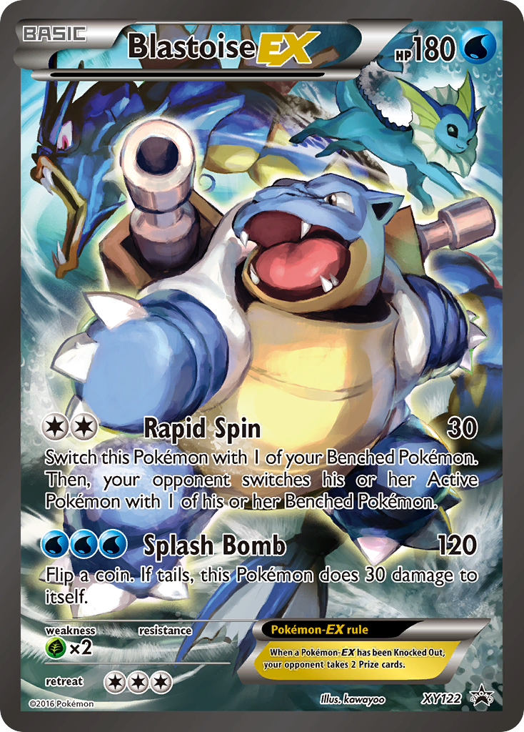 Blastoise EX (XY122) [XY: Black Star Promos] | Total Play