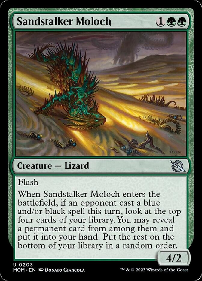 Sandstalker Moloch [March of the Machine] | Total Play
