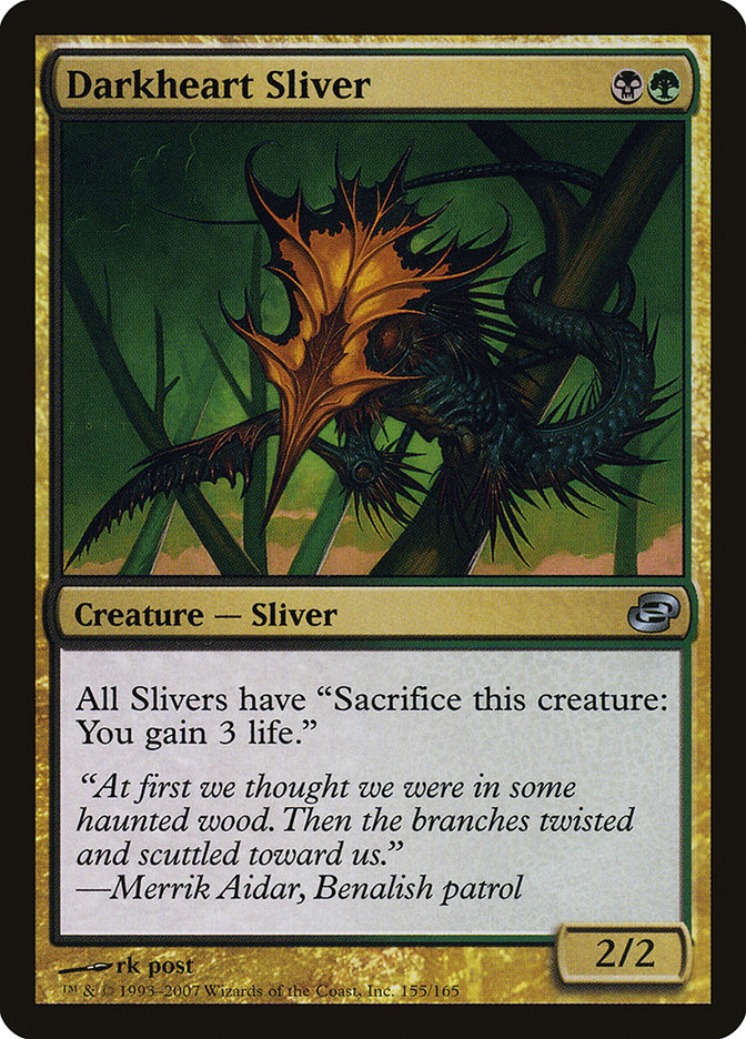 Darkheart Sliver [Planar Chaos] | Total Play