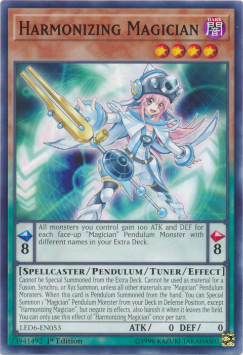 Harmonizing Magician [LED6-EN053] Common | Total Play