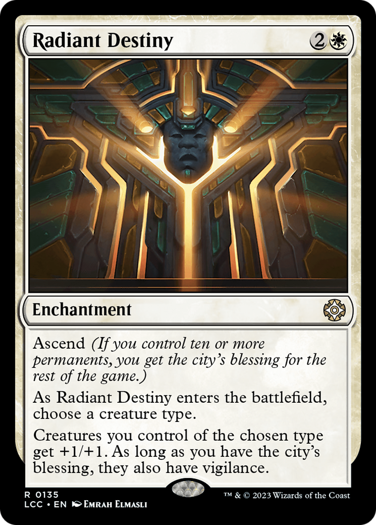 Radiant Destiny [The Lost Caverns of Ixalan Commander] | Total Play