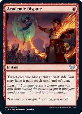 Academic Dispute [Strixhaven: School of Mages] | Total Play
