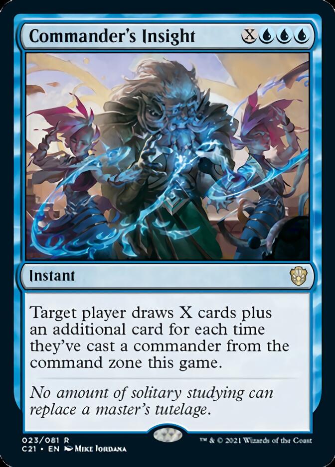 Commander's Insight [Commander 2021] | Total Play