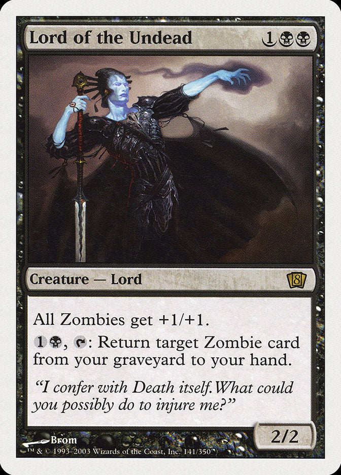 Lord of the Undead (8th Edition) [Oversize Cards] | Total Play