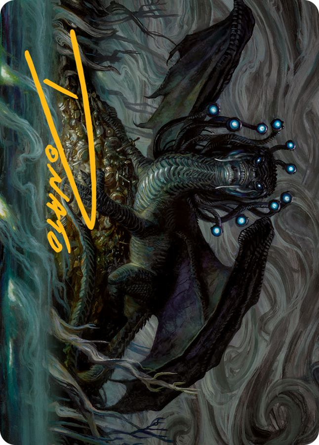 Oculus Whelp Art Card (Gold-Stamped Signature) [March of the Machine Art Series] | Total Play