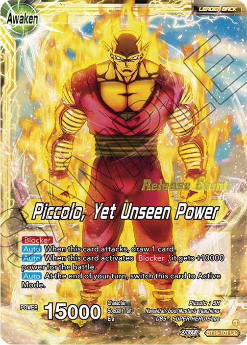 Piccolo // Piccolo, Yet Unseen Power (Fighter's Ambition Holiday Pack) (BT19-101) [Tournament Promotion Cards] | Total Play