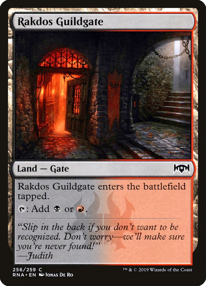 Rakdos Guildgate (256/259) [Ravnica Allegiance] | Total Play