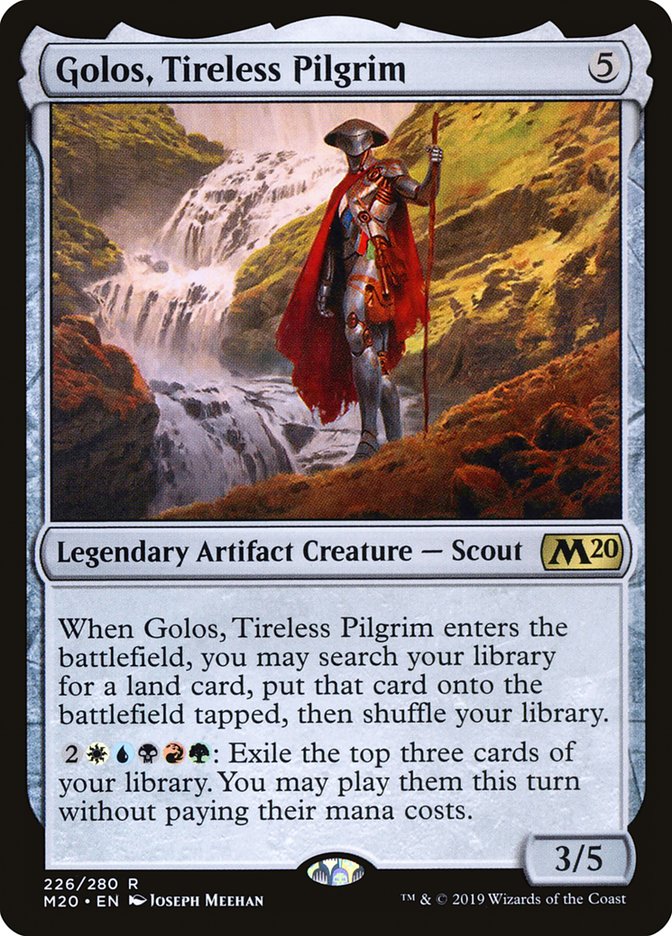 Golos, Tireless Pilgrim [Core Set 2020] | Total Play
