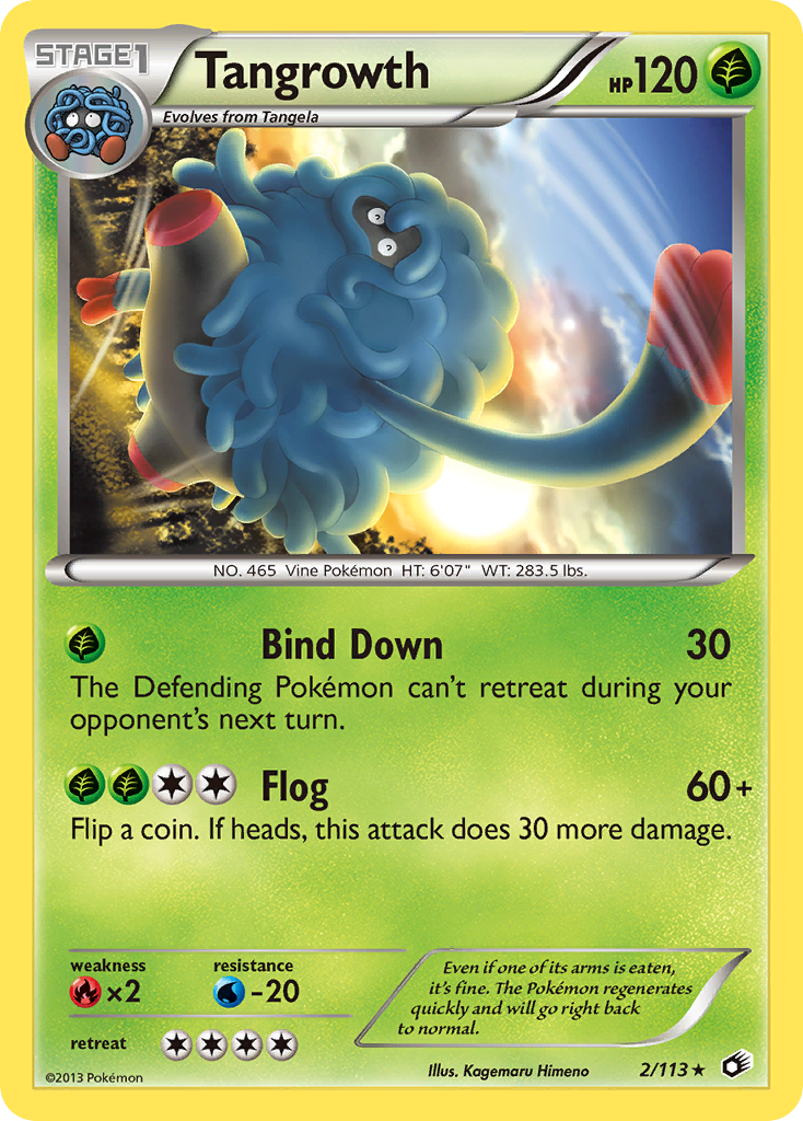 Tangrowth (2/113) [Black & White: Legendary Treasures] | Total Play