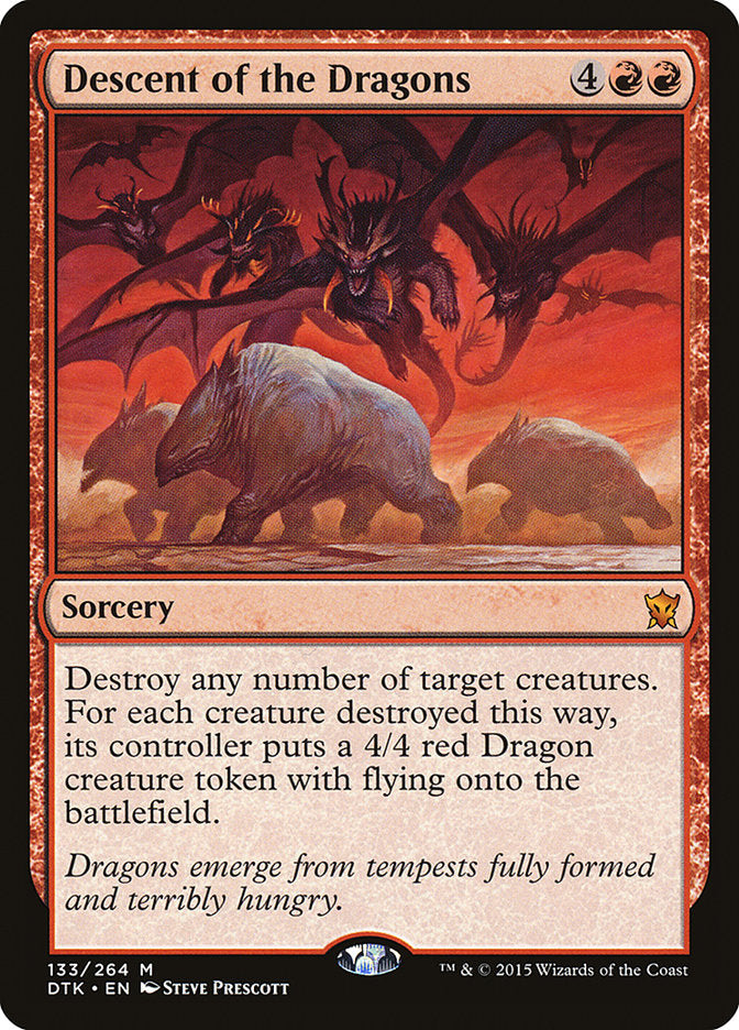 Descent of the Dragons [Dragons of Tarkir] | Total Play