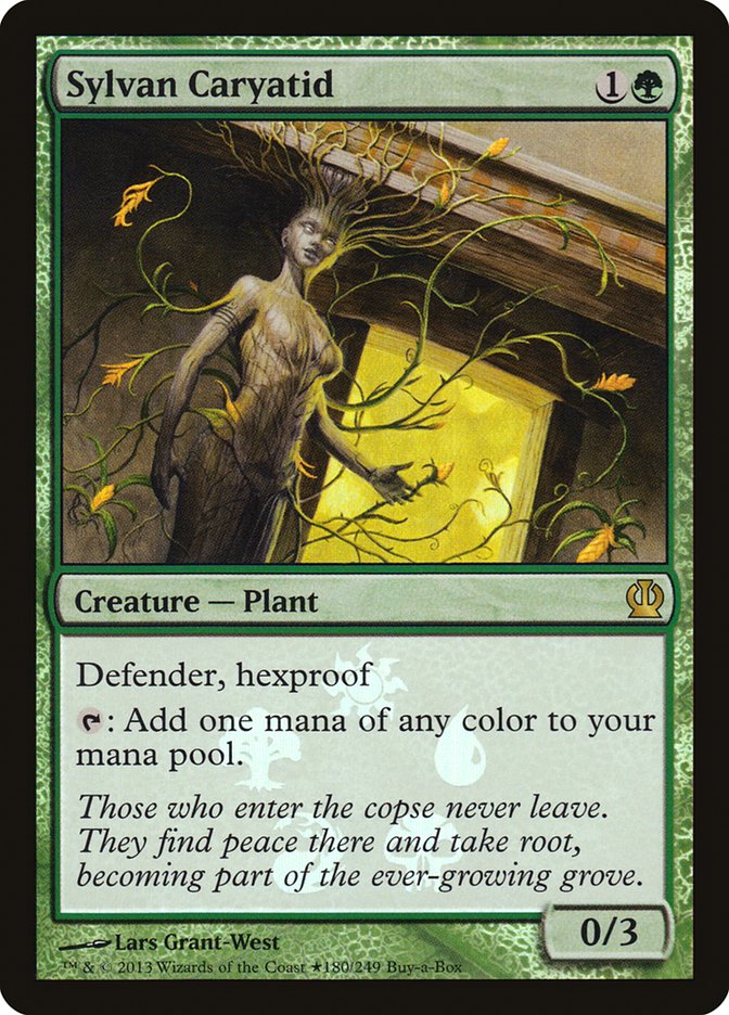 Sylvan Caryatid (Buy-A-Box) [Theros Promos] | Total Play