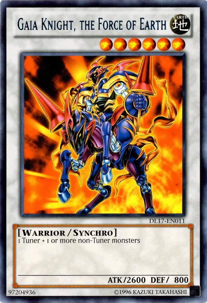 Gaia Knight, the Force of Earth (Blue) [DL17-EN011] Rare | Total Play