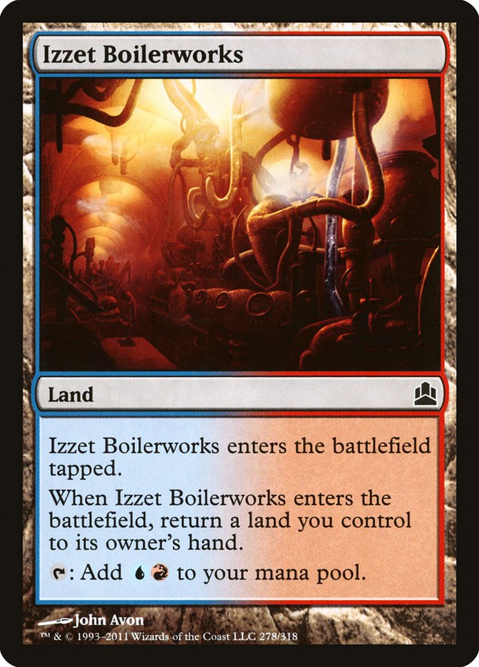 Izzet Boilerworks [Commander 2011] | Total Play