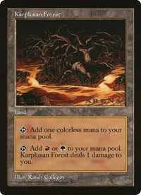 Karplusan Forest (Oversized) [Oversize Cards] | Total Play