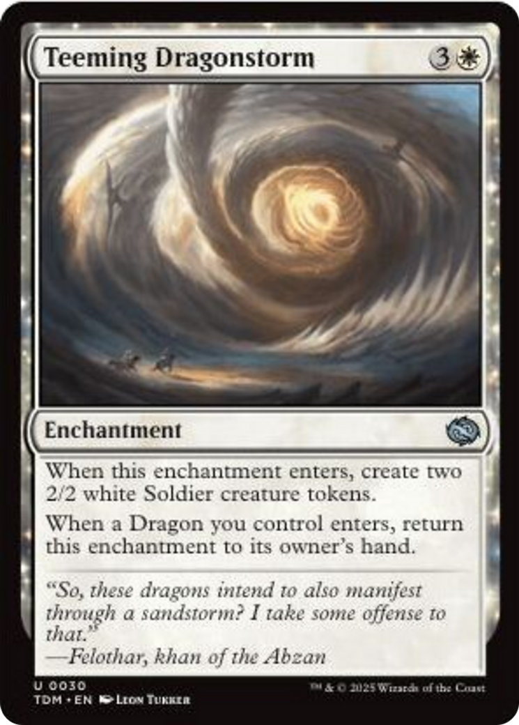 Teeming Dragonstorm [Tarkir: Dragonstorm] | Total Play