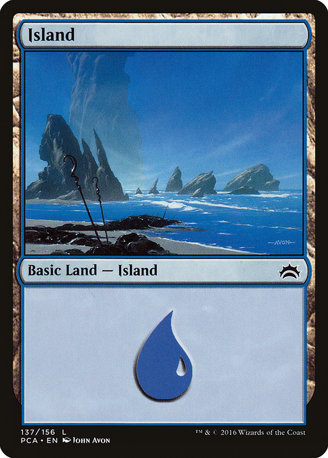 Island (137) [Planechase Anthology] | Total Play