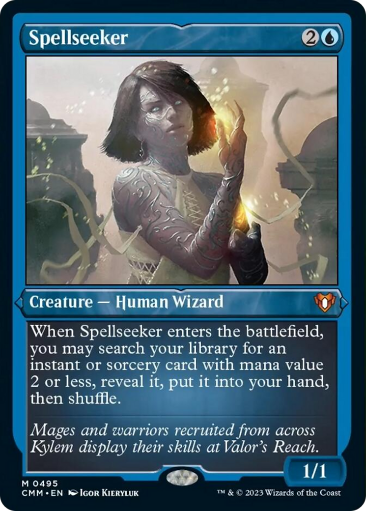 Spellseeker (Foil Etched) [Commander Masters] | Total Play