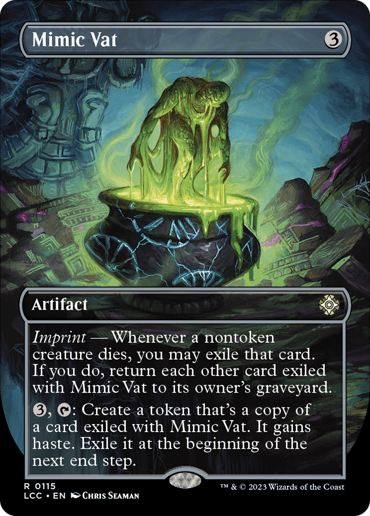 Mimic Vat (Borderless) [The Lost Caverns of Ixalan Commander] | Total Play