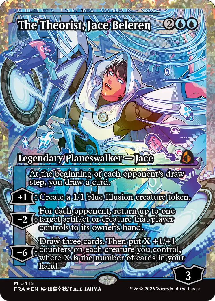 The Theorist, Jace Beleren (Showcase) (Fracture Foil) [Reality Fracture] | Total Play