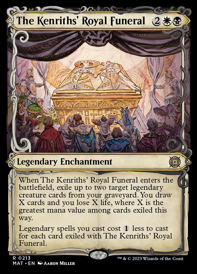 The Kenriths' Royal Funeral (Showcase Halo Foil) [March of the Machine: The Aftermath] | Total Play