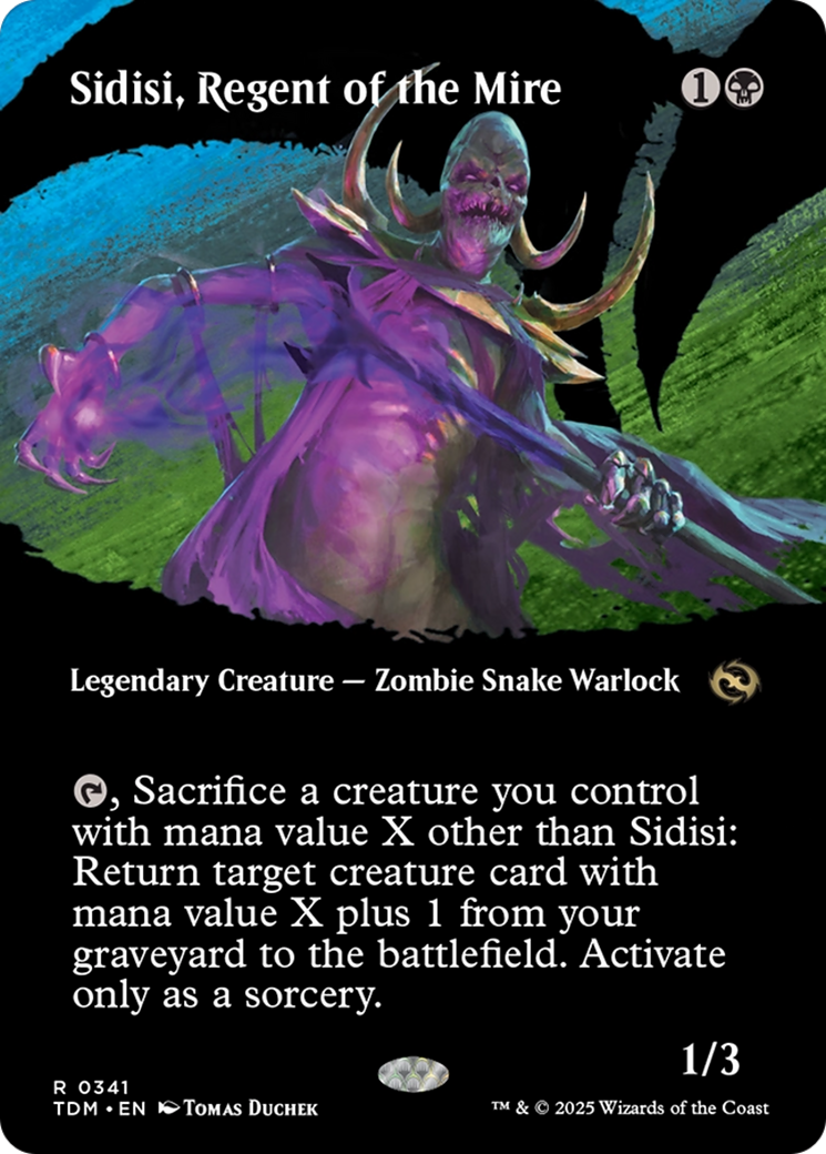 Sidisi, Regent of the Mire (Borderless) [Tarkir: Dragonstorm] | Total Play