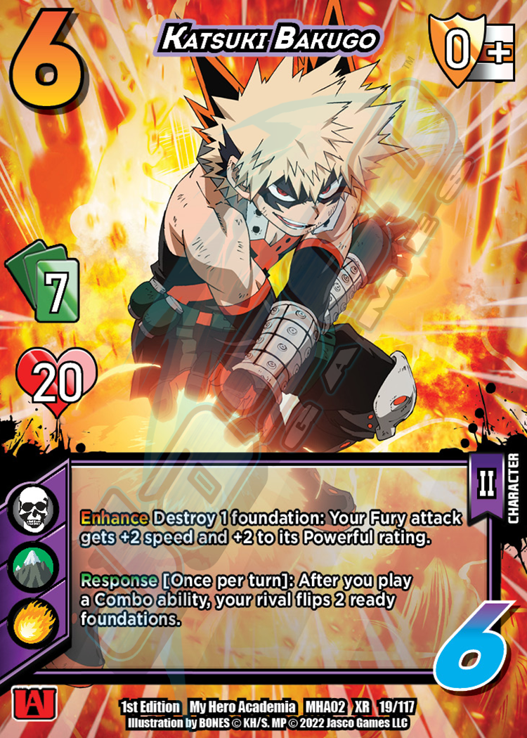 Katsuki Bakugo [Crimson Rampage XR] | Total Play