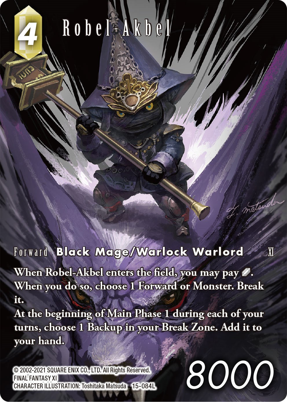 Robel-Akbel (Full Art) [Crystal Dominion] | Total Play