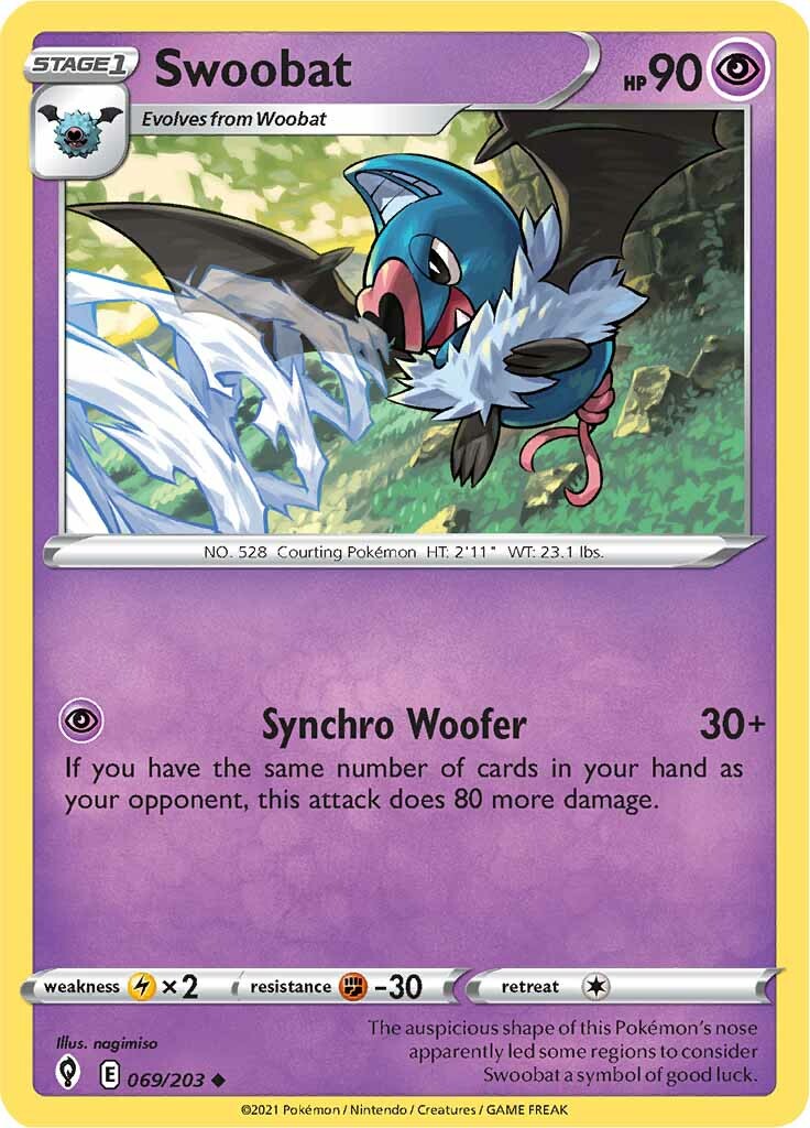 Swoobat (069/203) [Sword & Shield: Evolving Skies] | Total Play