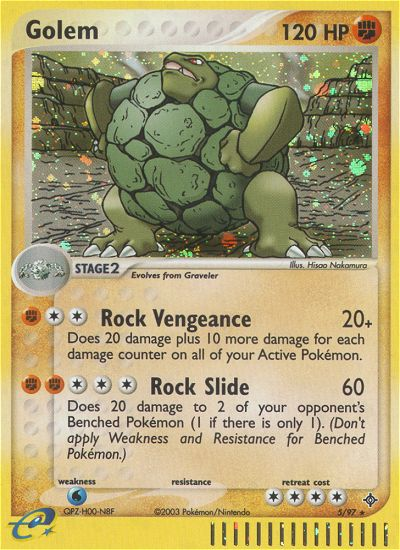Golem (5/97) [EX: Dragon] | Total Play