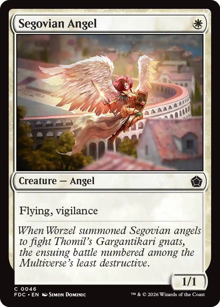 Segovian Angel [Foundations Commander] | Total Play
