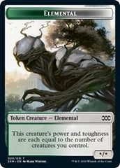Elemental // Shapeshifter Double-Sided Token [Double Masters Tokens] | Total Play