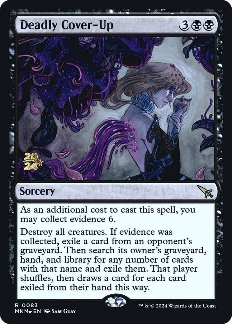 Deadly Cover-Up [Murders at Karlov Manor Prerelease Promos] | Total Play