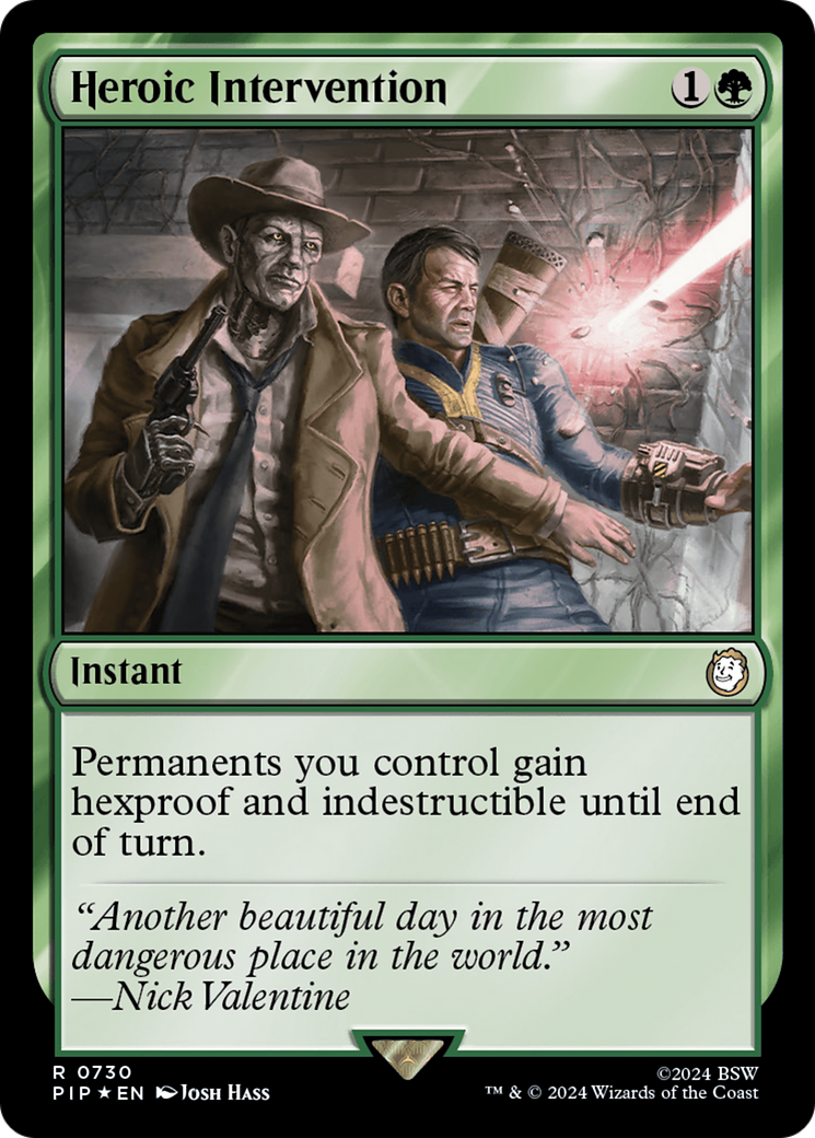 Heroic Intervention (Surge Foil) [Fallout] | Total Play