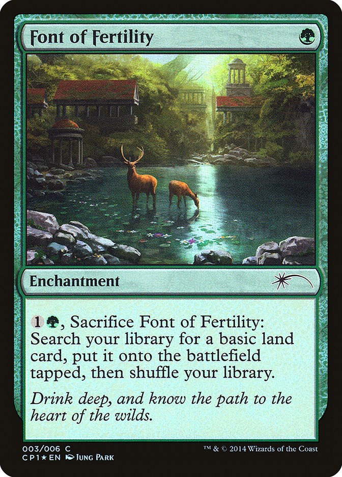 Font of Fertility [Magic 2015 Clash Pack] | Total Play