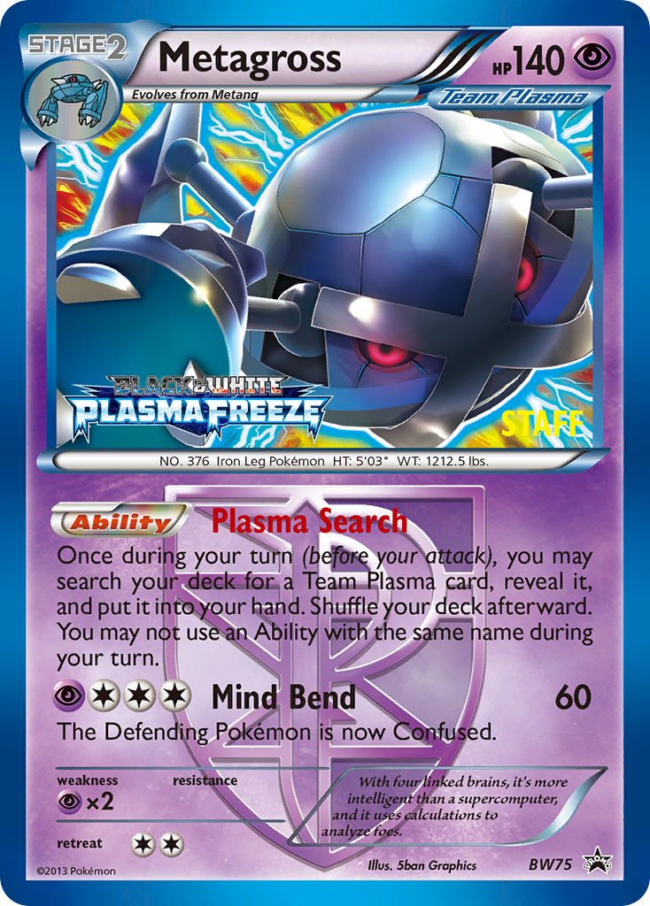 Metagross (BW75) [Black & White: Black Star Promos] | Total Play