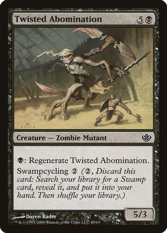 Twisted Abomination [Duel Decks: Garruk vs. Liliana] | Total Play