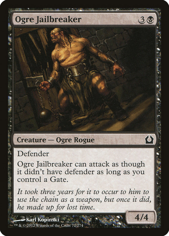 Ogre Jailbreaker [Return to Ravnica] | Total Play