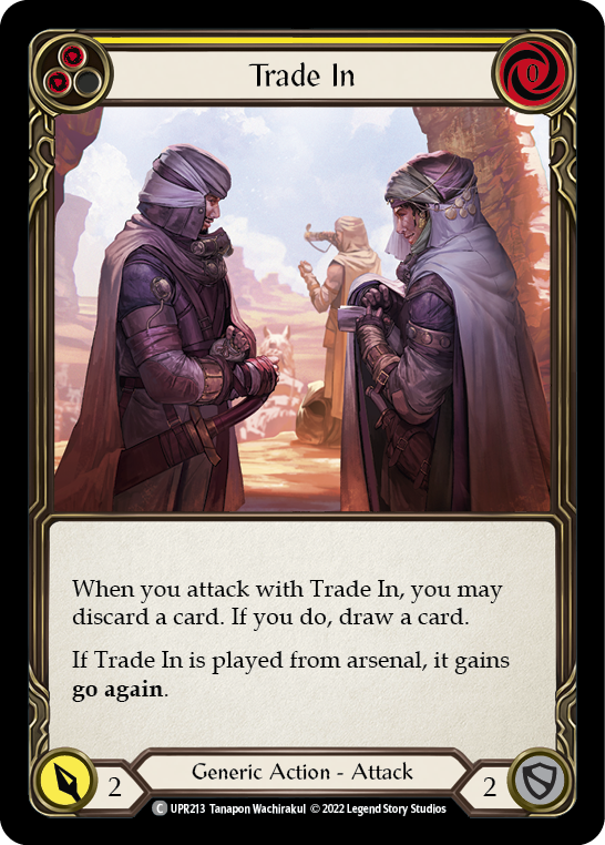Trade In (Yellow) [UPR213] (Uprising)  Rainbow Foil | Total Play