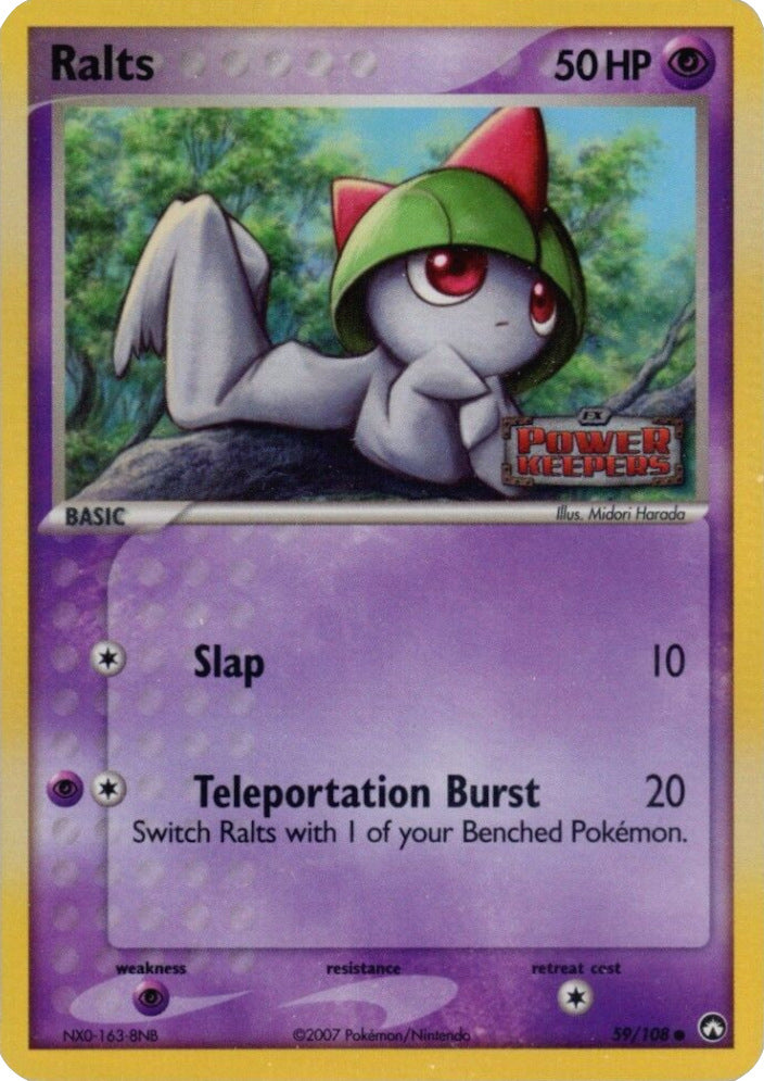 Ralts (59/108) (Stamped) [EX: Power Keepers] | Total Play