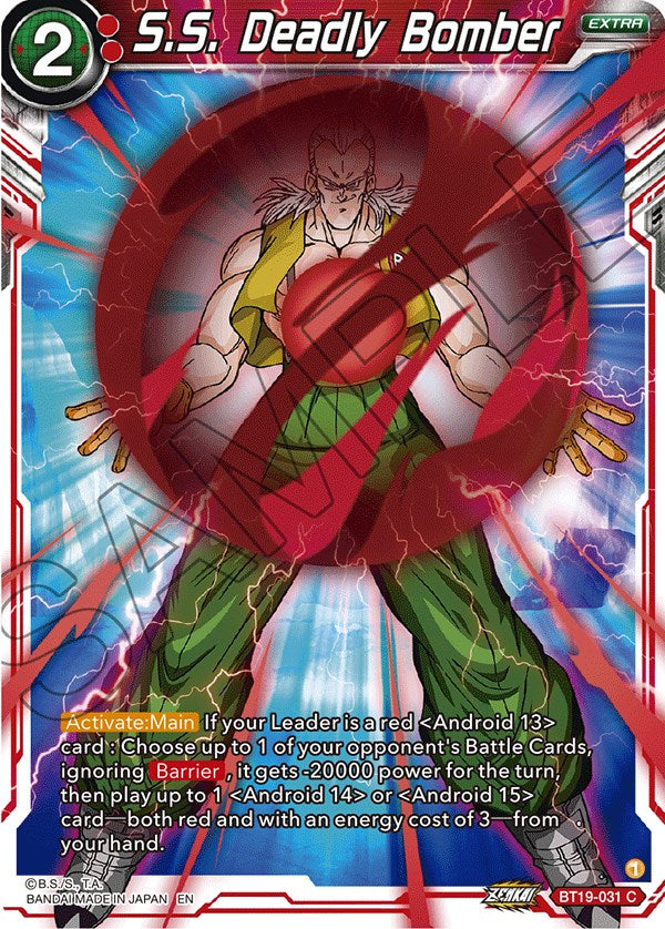 S.S. Deadly Bomber (BT19-031) [Fighter's Ambition] | Total Play