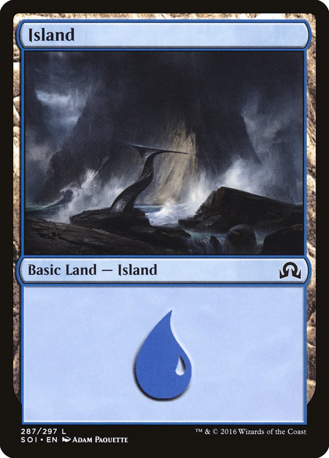 Island (287) [Shadows over Innistrad] | Total Play