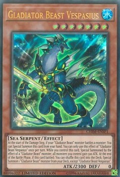 Gladiator Beast Vespasius [CHIM-ENSP1] Ultra Rare | Total Play