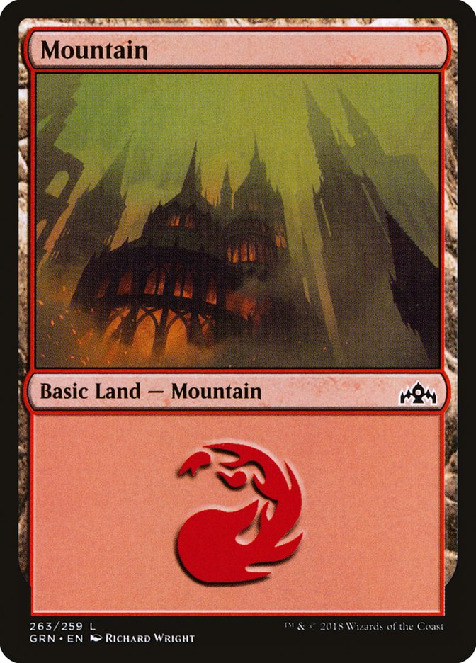 Mountain (263) [Guilds of Ravnica] | Total Play